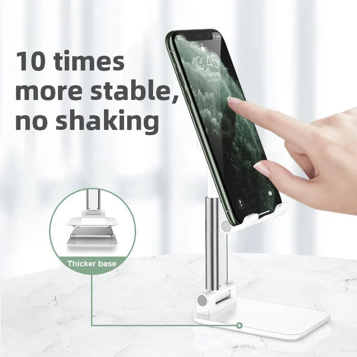 Foldable Aluminum Desktop Phone Stand Holder