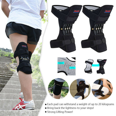 ✅ Knee Protection Booster, Knee Brace Joint Support Spring Knee Stabilizer Pad